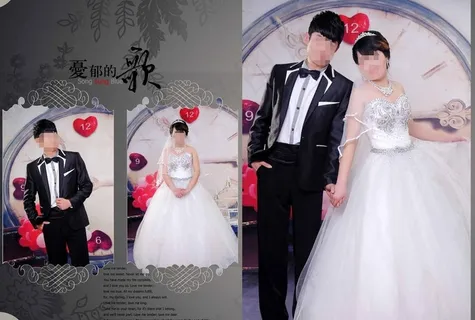 婚纱照模板图片 婚纱照模板图片