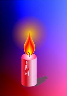 原创蜡烛制作节日好饱设计