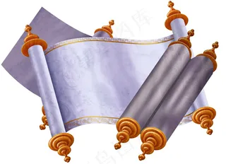 古典卷轴PSD素材