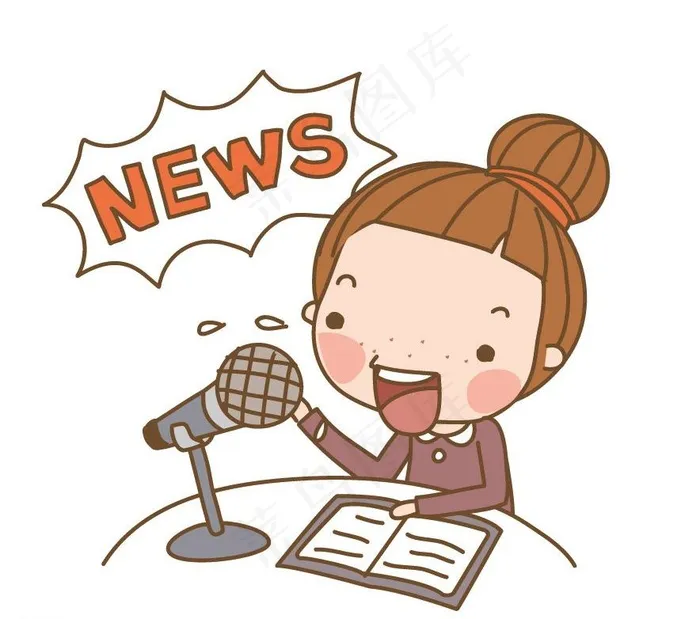 卡通儿童 儿童插画图片