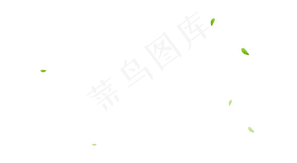清新的树叶飘落flash动画