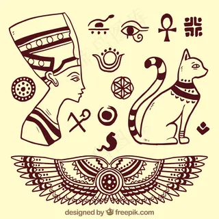 粗略的埃及神的元素 粗略的埃及神的元素