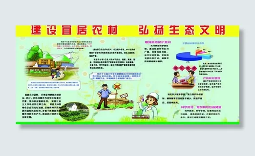 建设宜居农村图片