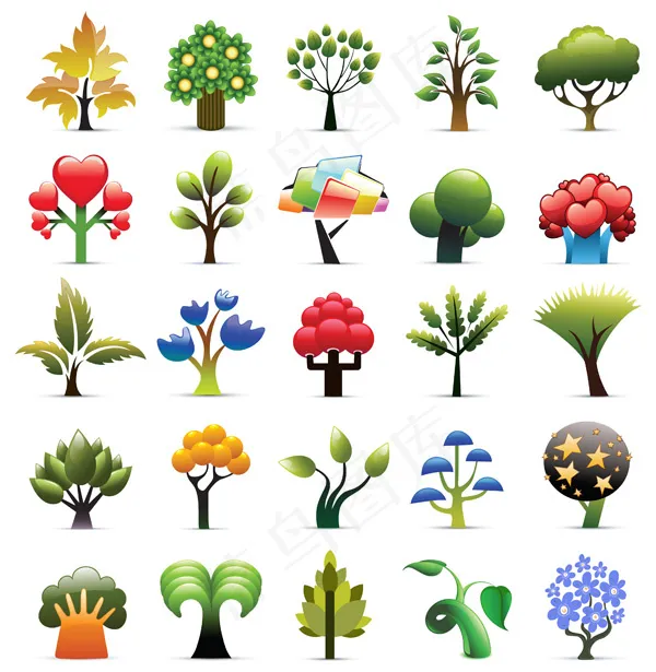 植物载体nonoriginal的作...eps,ai矢量模版下载