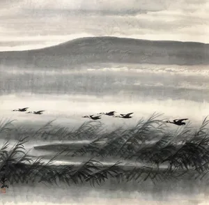 苇荡秋鸬图片