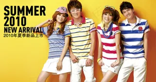 夏季服装广告图