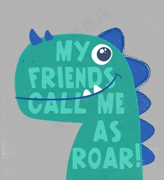 森系小动物可爱卡通元素矢量背景素材