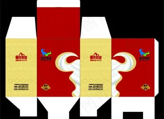 皇氏乳业包装盒图片