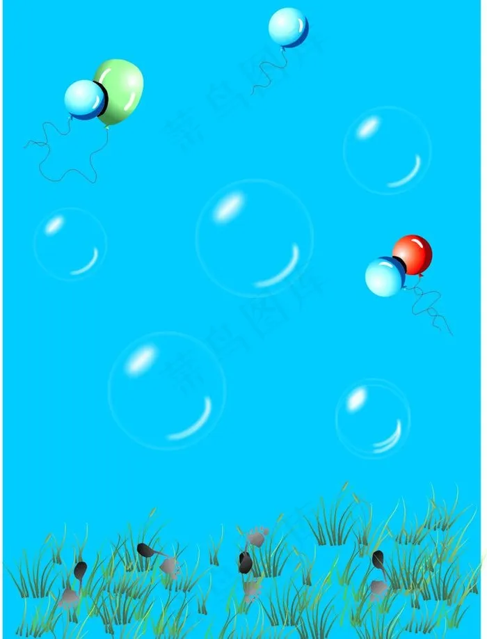 泡泡图片cdr矢量模版下载