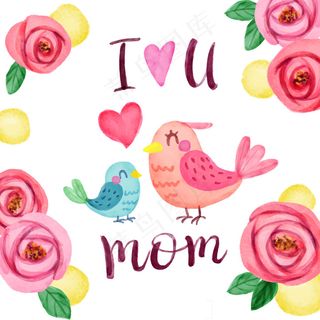 母亲节节日海报