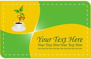 植物彩虹木质纹路卡片设计矢量