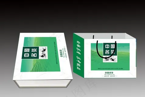 茶叶包装（展开图）图片