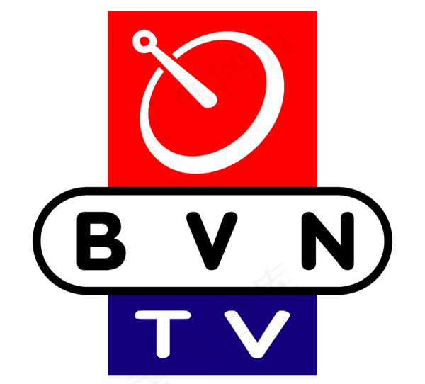 BVN_TV logo设计欣赏 B...ai矢量模版下载