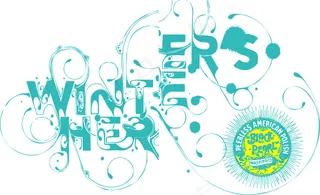 花边英文字体设计