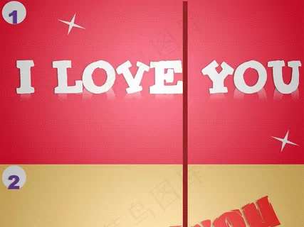 ILOVEYOU字体创意