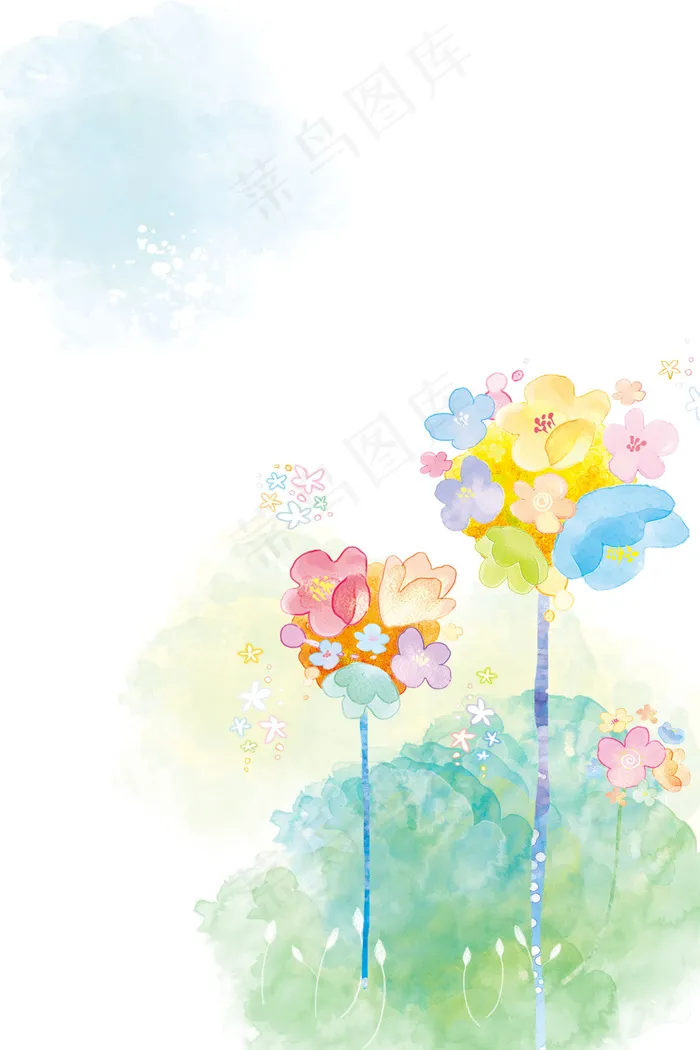 矢量梦幻背景EPS(3543X5315(DPI:150))psd模版下载