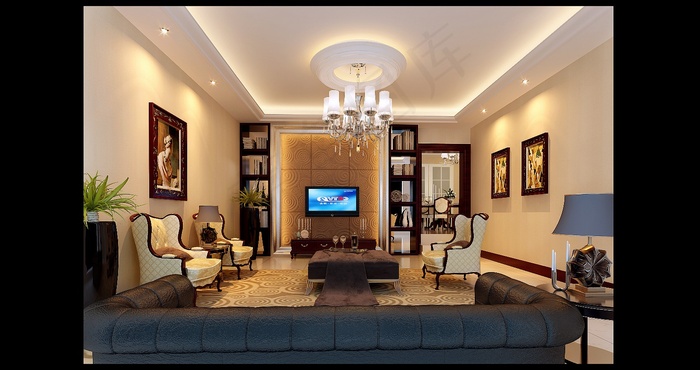 欧式装修设计效果图