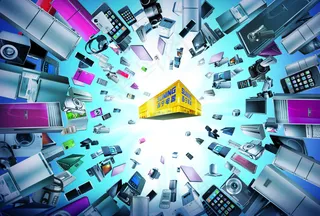 苏宁旗舰店盛大开业海报图片