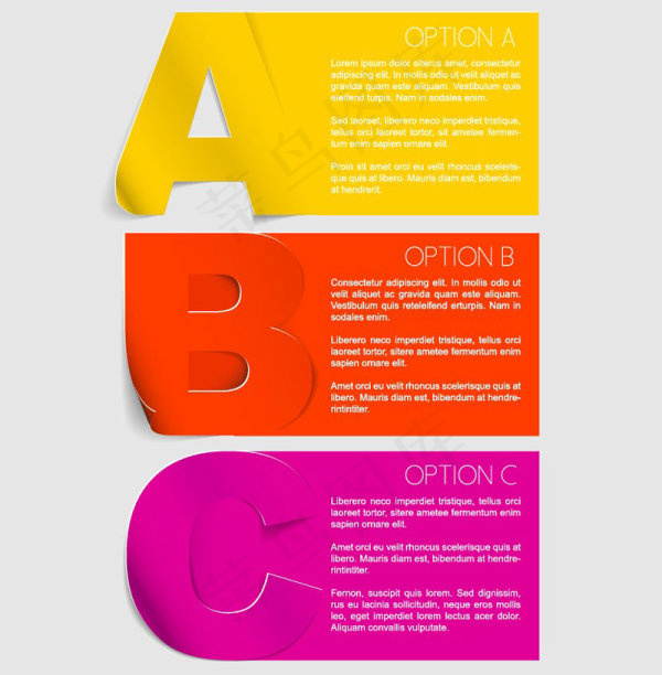 创意标签标贴02—矢量素材