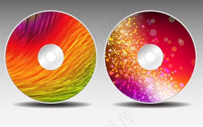 cd光盘封面设计图片ai矢量模版下载