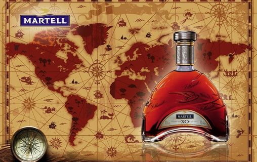 马爹利威士忌图片