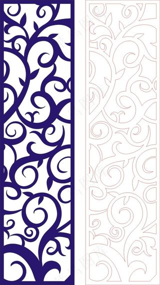 矢量镂空花纹边框底纹欧式