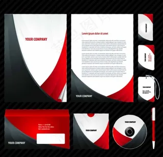 EPS商务大气vi设计