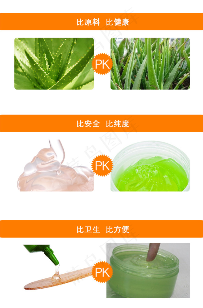 芦荟胶对比详情页(790X1200(DPI:72))psd模版下载