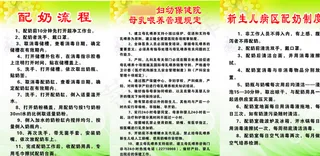 新生儿喂养宣传版面图片