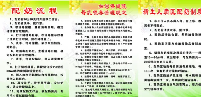 新生儿喂养宣传版面图片 新生儿喂养宣传版面图片