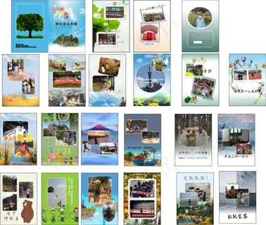 小学生成长手册 文字图片排版