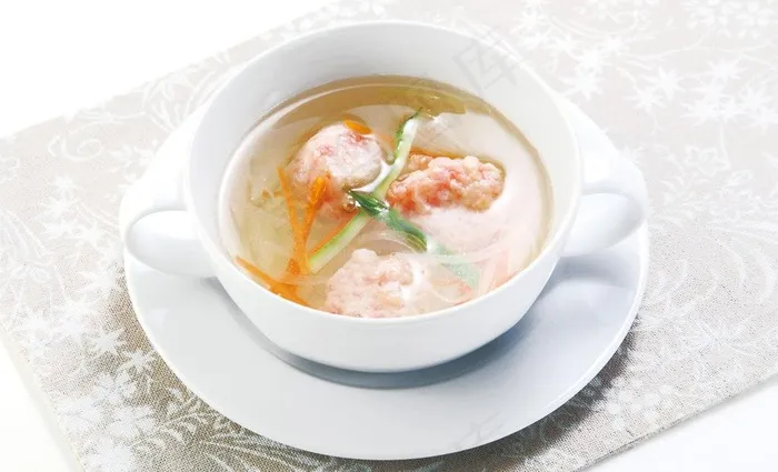 鲜肉虾仁丸子 鲜上鲜 美滋汤图片