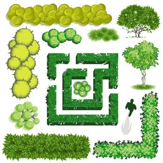 蔬菜集合绿色绿色食品无污染新鲜绿色...