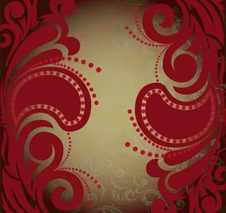 欧式花纹背景图片