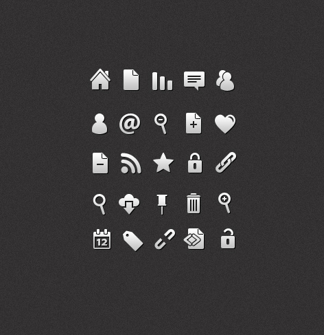 icon图标psd模版下载