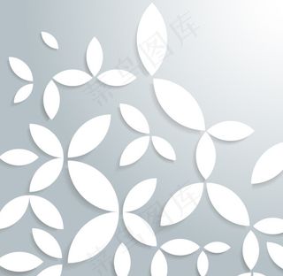 手绘花卉背景墙