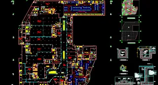 地下室建筑平面图