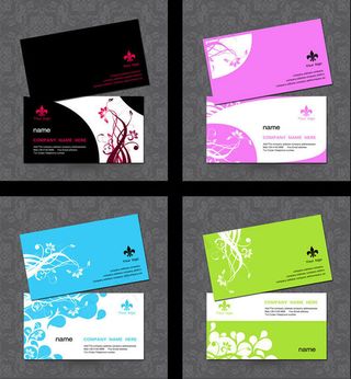 商务企业名片PSD素材