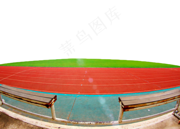 红色跑道PNG免扣素材