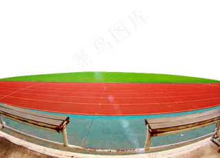 红色跑道PNG免扣素材