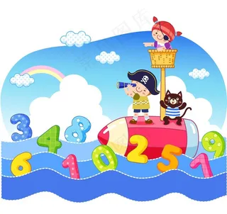 小海盗船长图片