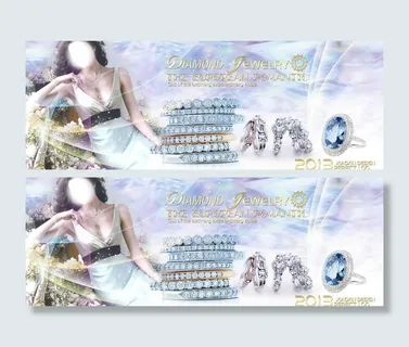 首饰主题画图片