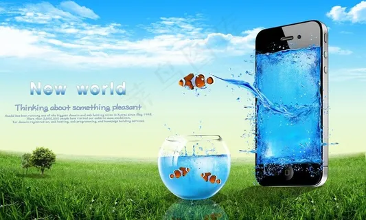 手机创意 手机图片