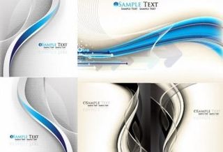 5动态的背景矢量线