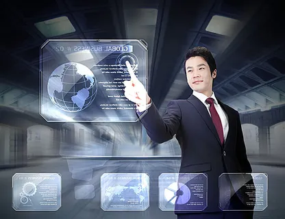 网络科技背景设计