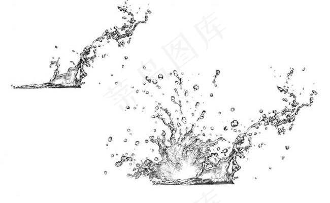 水花笔刷图片