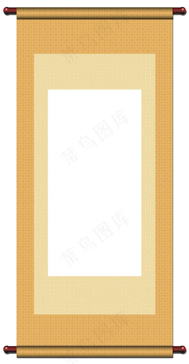 卷轴 画框