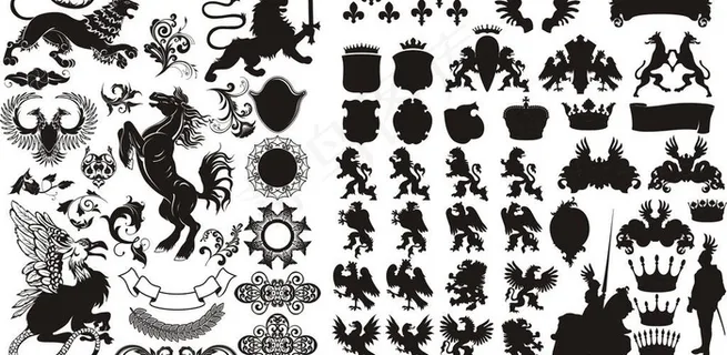 国外风格图案图片