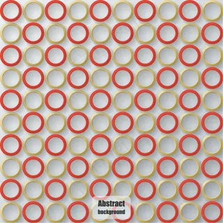 彩色圆环背景矢量素材