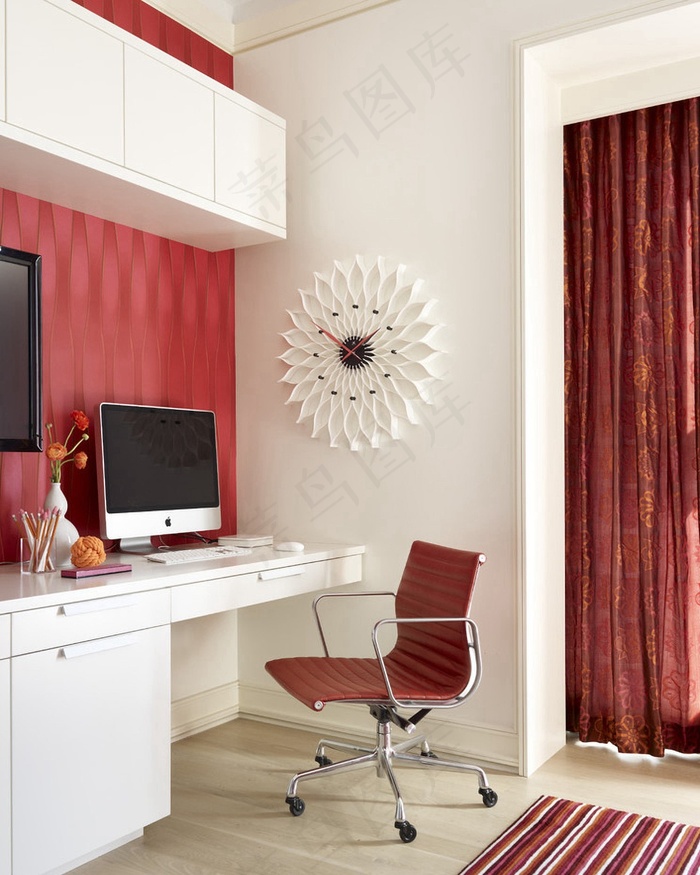 现代简约电视背景墙效果图